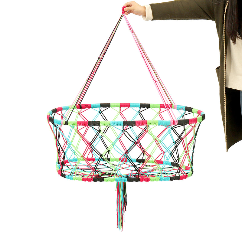 Hanging Baby Cradle Hammock Baby Indoor Basket Swing Outdoor Relaxing Bassinet Bed