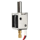 12V DC 0.43A Mini Electric Bolt Lock Push Pull Cylindrical Solenoid Lock 5mm Stroke