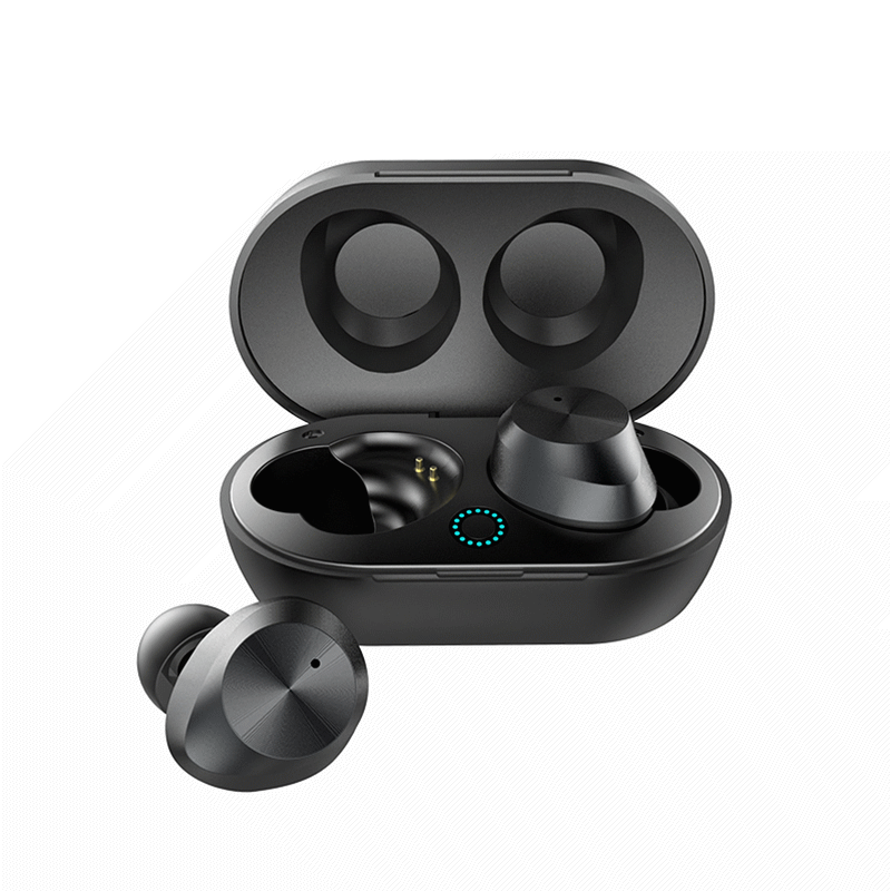 [bluetooth 5.0] True Wireless Business Touch Control TWS Earphone HIFI Bass Sports Headphone With Charging Box
