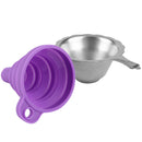 Silicone Funnel + Metal Filter Kit For UV Sensitive Resin Liquid SLA Light Curing 3D Printer
