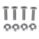 4Pcs Aluminum Alloy Solar Panel Mounting Z Shaped Brackets Set Fixing Kit Fit RVs Roof Yacht Decks