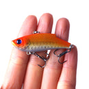 ZANLURE 10pcs/set 5.5cm 10g VIB Crankbait Lifelike Fishing Lure Slow Sinking Hard Fish Wobbler Baits