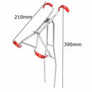 Adjustable Fishing Rod Double Pole Bracket Foldable Tool Standing Holder