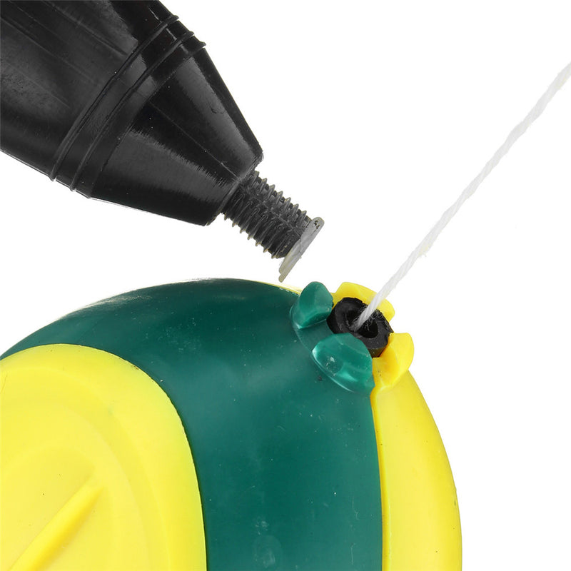 Chalk Line Woodworking Carpenter Marker Tools Manual Ink 15M Hand Reel Wire Box