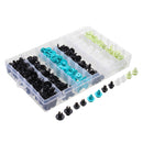 360Pcs Automotive Car Plastic Pushpin Rivet Trim Clip Assortment Kit