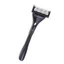 Minleaf ML-HR1 Ultra-smooth Manual Beard Shaver Razor 5+1 Layers Precision Edging Blades Hair Shaving Tool Vitamin E & Aloe Vera Lubrication Strip with Blade Protector