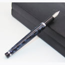 BAOER 508 Snow White and Black Polished Senior gifts Medium Nib Medium Nib Fountain Pen