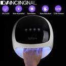 SUN4S PLUS 52W LED UV Nail Lamp Light Gel Polish Dryer Nail Art Curing Machine