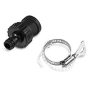 Universal Garden Hose Tap Connector, Black