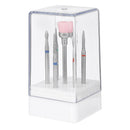 7Pcs/Set Tungsten Steel Drill Bits Files Nail Art Manicure Machine Pedicure Tools