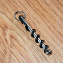 Multifunctional Outdoor Mini EDC EStainless Steel Corkscrew Wine Bottle Opener With Keychain Ring