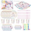 Cartoon Theme Party Tableware Supplies Kids Birthday Set Baby Shower Decorations