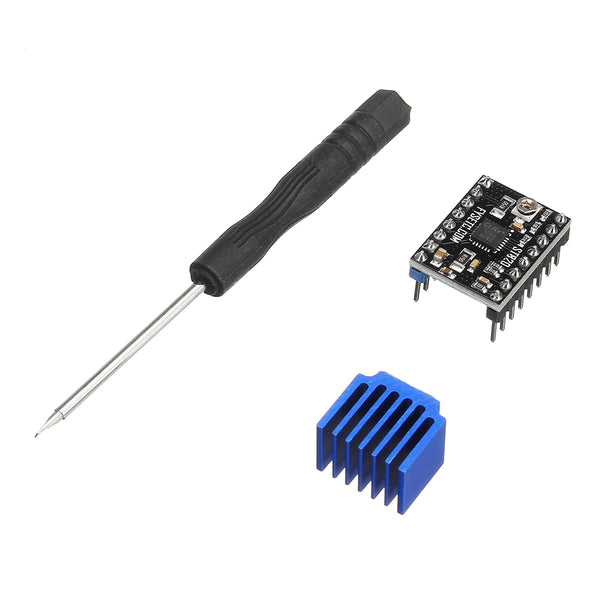 3pcs 7V to 45V Microstepping ST820 Stepper Motor Driver + Heatsink for 3D Printer RAMPS