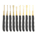 26PCS Locksmith Tools Practice Transparent Lock Kit With Broken Key Extractor Wrench Tool Removing Hooks Hardware Lock Picks