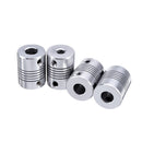 Anet 4Pcs D19L25 OD19x25mm 5x8mm Motor Jaw Shaft Coupler for RepRap 3D Printer
