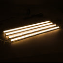 4PCS 50CM DC12V SMD5630 Waterproof LED Hard Rigid Strip Light Bar for Camping Boat Car Caravan