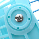 Rechargeable 7 inch Cooling Fan 5V Aluminum Leaf USB Fan Plastic Handy Small Desk Desktop Mini Fan