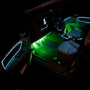 3M Flexible Neon EL Wire Light Atmosphere Car Strips Lamp Interior Decoration Strips Lighting + DC12V Driver