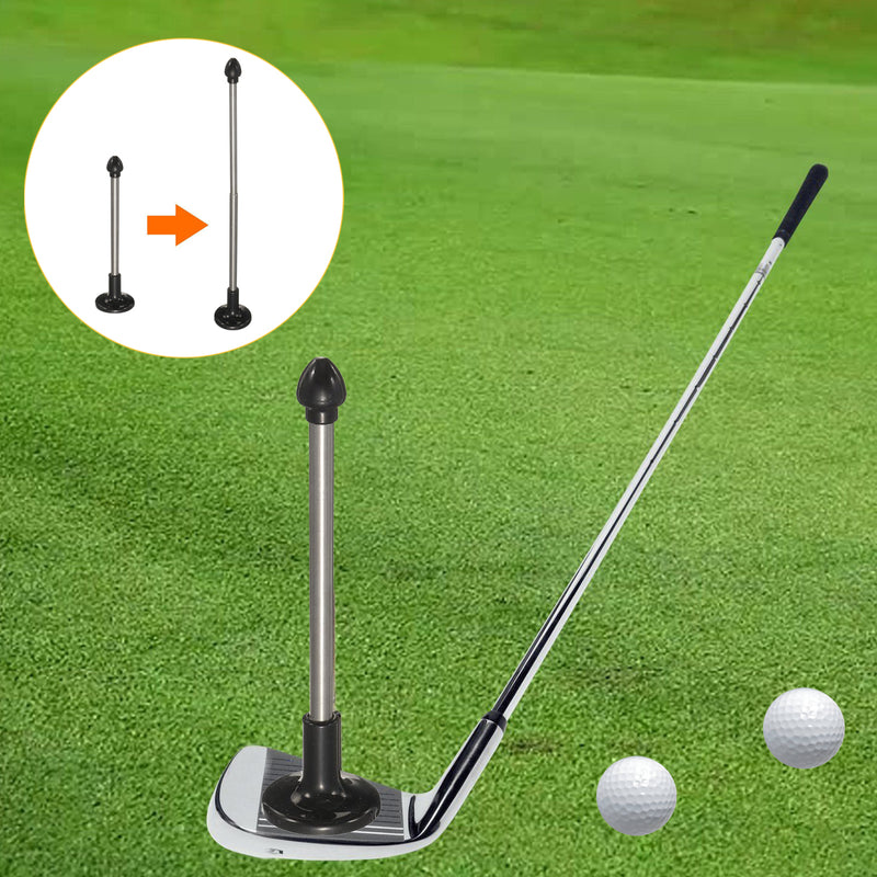 Adjustable Golf Magnet Lie Angle Tool Face Aimer Alignment Training Aid Rod Golf Alignment Rods