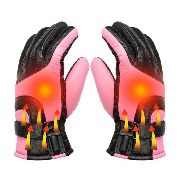 Electric Heated Gloves Winter Warmer Motorcycle Sport Hiking Thermal Glove Gifts