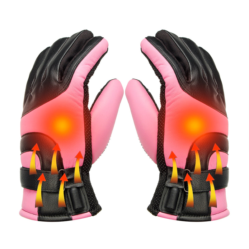 Electric Heated Gloves Winter Warmer Motorcycle Sport Hiking Thermal Glove Gifts