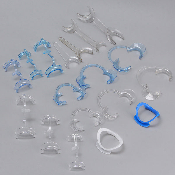 18Pcs/Set C/O/M-SHAPE Dental Teeth Intraoral Cheek Lip Retractor Mouth Opener