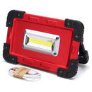 3.7V 30W 500LM 32LED COB USB Rechargeable Flood Light Spot Work Lamp Camping Tent Lantern