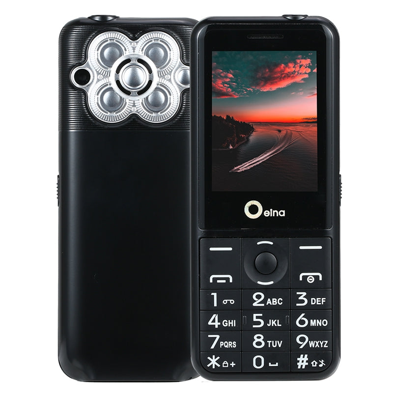 OEINA T18 2.4 Inch 2500mAh Big Battery 3 Sim Card Power Bank bluetooth Flashlight Feature Phone