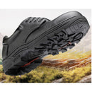 TENGOO Men's Safety Shoes Work Shoes Steel Toe Hiking Running Sports Sneakers Waterproof Anti-Smashing