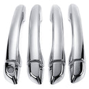 4Pcs Exterior Car Door Handle Cover Trim ABS Chrome Fits For Hyundai Solaris 2017