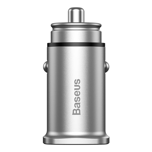 Baseus Dual QC3.0 Ports Fast Car Charger With LED Light For Samsung S9 Oneplus 6T Xiaomi Mi8 Huawei