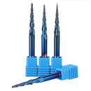 Drillpro NACO-blue 2 Flutes Ball Nose End Mill R0.25/ R0.5/ R0.75/ R1.0 *47*D8*85 Milling Cutter