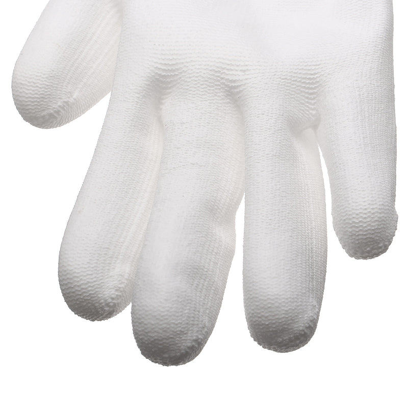 12Pairs PU Nitrile Coated Safety Work Gloves Garden Builders Grip