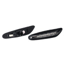 LED Side Marker Indicator Lights Repeaters Lamps Yellow Pair for BMW E46 E60 E81 E83 E87 E90 E91