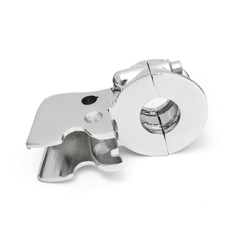 Clutch Lever Mount Bracket Perch Clamp For Harley Touring Dyna Softail Sportster
