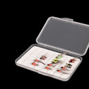 LEO Fly Fishing Box Slim Foam Insert Fishing Hook Case Fish Lure Box