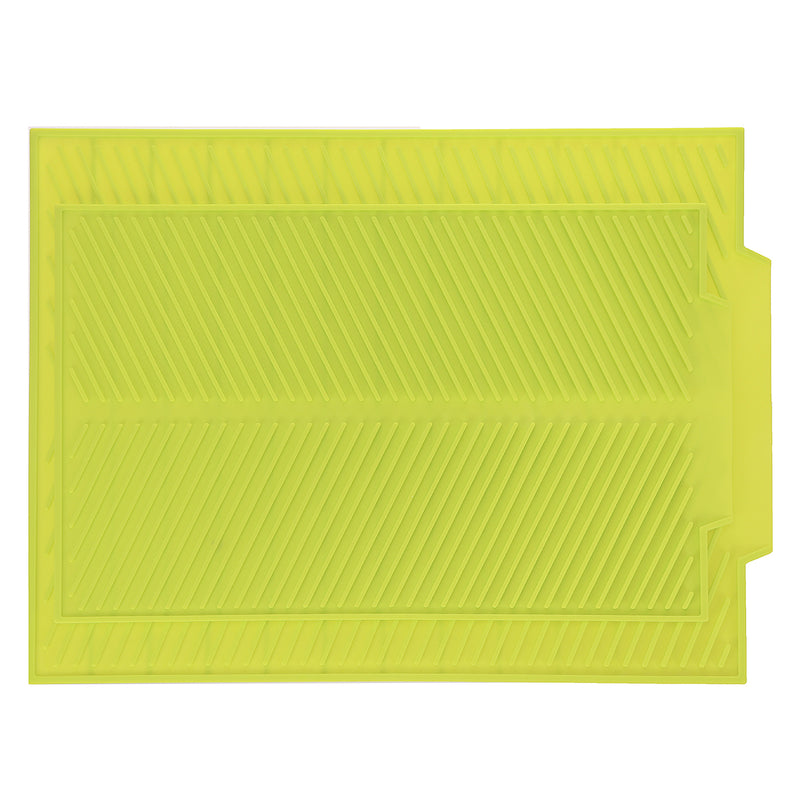 Silicone Dish Drying Mat Dish Cup Mat for Kitchen Waterproof Countertop Mat Non Slip Heat Resistant BPA Free Dish Washer Safe