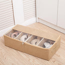 Foldable Thickening Shoes Organizer Transparent Boots Storage Bag Clothes Storage Bag