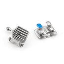 10PCS/PACK Dental Orthodontic Stainless Steel Bracket Brace Mini Roth+MBT Teeth Orthodontics Brackets