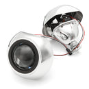 2Pcs 2.5 Inch Car Bi-xenon HID Headlights Projector Lens Retrofit H1 for LHD