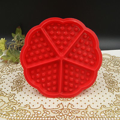 Heart Love Shape Silicone Waffle Mold Mould Cake Baking Mold