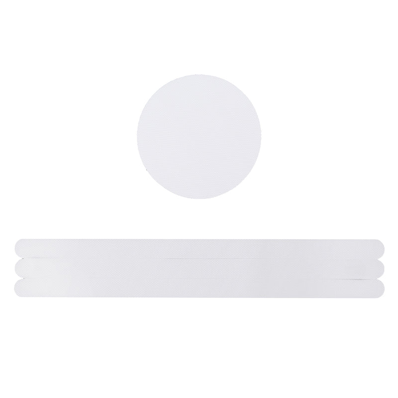 PEVA Anti Skid Non Slip Strip Stickers White Safety Tape Bathroom Shower Floor Decorations