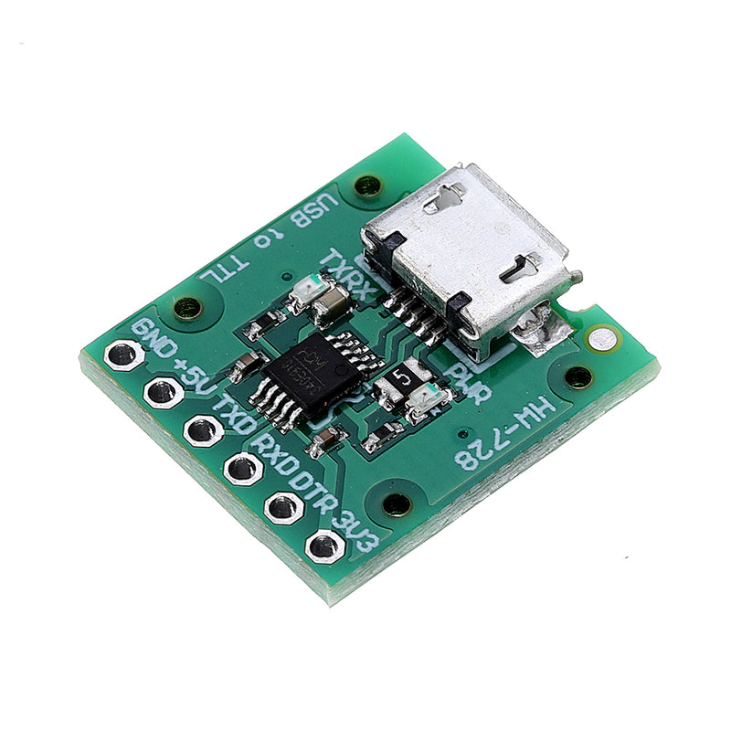 HW-728 CH340E MSOP10 USB to TTL Converter Module PRO MINI Downloader