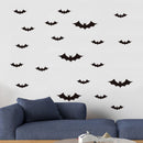 Miico FX3025 Halloween Sticker Wall Stciker Bat Pattern Removable Sticker For Room Decoration