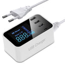 Bakeey 20W Type C Digital Display Intelligent Quick Charging HUB USB Charger Adapter For iPhone X XS Huawei P30 Xiaomi Mi9 S10+