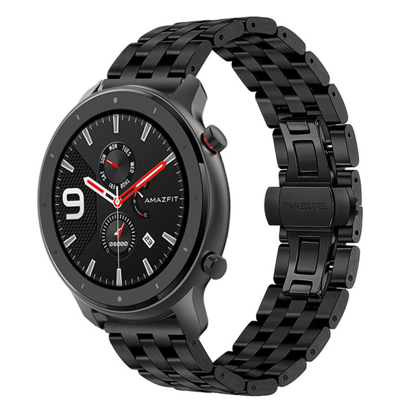 Bakeey 22mm Stainless Steel Quick Release Watch Band for Amazfit GTR 42mm 47mm Smart Watch