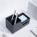 XIAOMI Ecosystem Deli 8907 Storage Box Multi-functional Desktop Pen Holder Student Stationery Organizer with Drawer Desk Accessories Office School Supplies