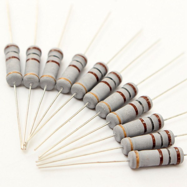 100pcs 220V 2W 100ohm 100R Resistance Ceramic Oxide Film Resistor
