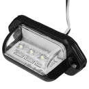 LED License Number Plate Lights Lamp 10-30V White 1PCS For Car Truck Tail Trailer
