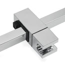 Bathroom Shower Head Riser Rail Bracket Handheld Shower Head Holder Bar Chrome